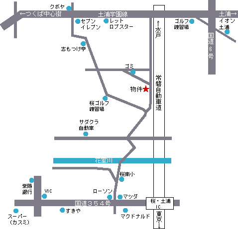 土浦永旺(Aeon) 宿泊施設地