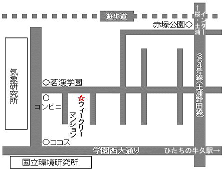 沼尻マンション案内図
