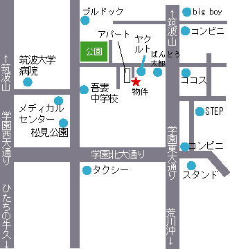 天久保6地図