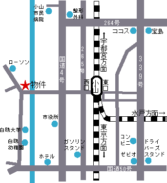 Map of Surroundings